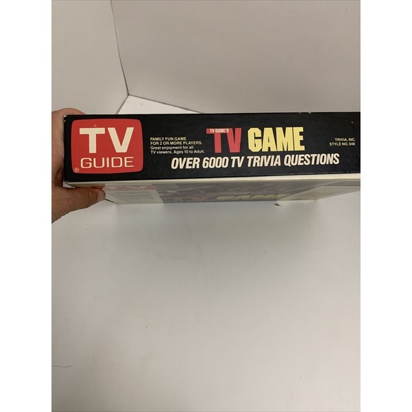 Vintage 1984 TV GUIDE'S TV Game in original box and complete - Picture 4 of 12